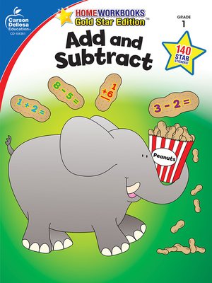 cover image of Add and Subtract, Grade 1